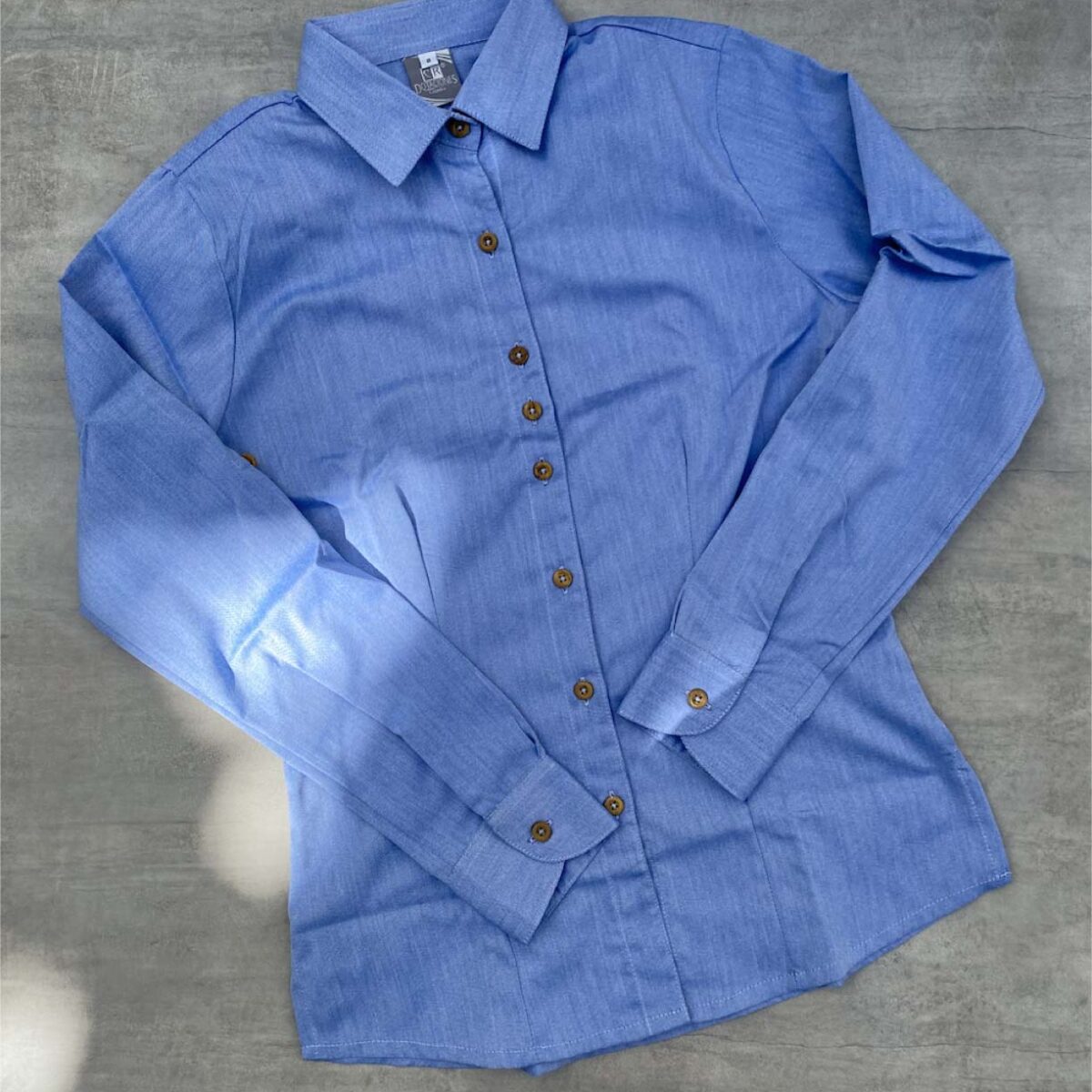 Suéter mujer gris jaspe CR Dotaciones Colombia